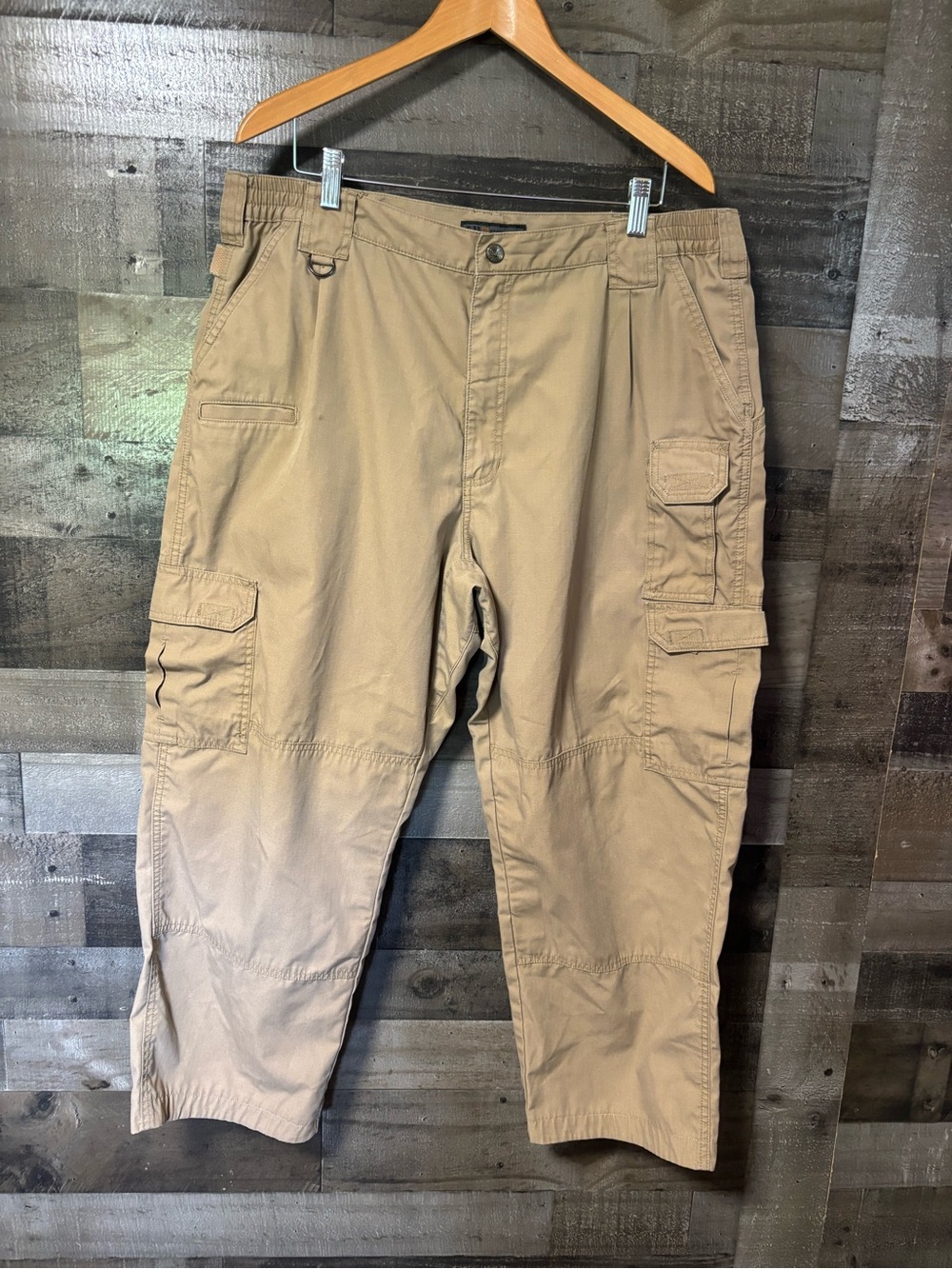 5.11 Tactical Men's Tan Cargo Pants - Tactical Utility 40x28